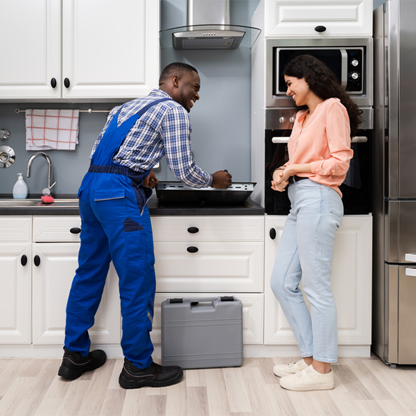 what kind of warranty do you offer on your cooktop repair services in Plum Grove Texas